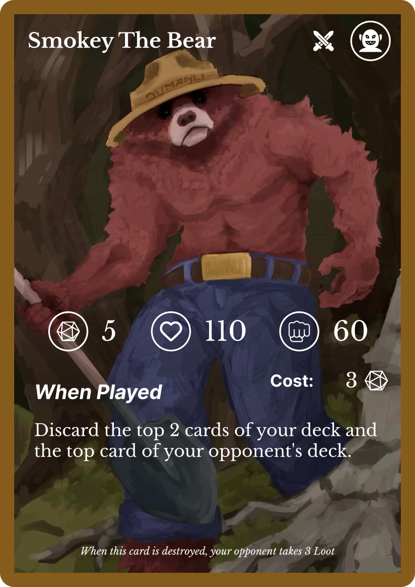 Smokey the Bear (Full Art)